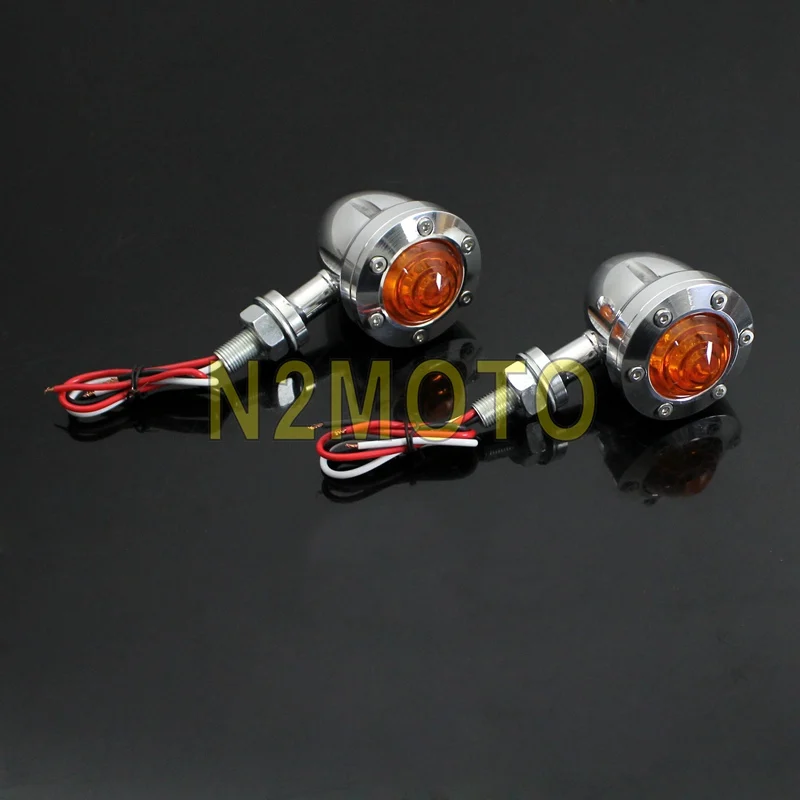 Винтажная настраиваемая мотоциклетная сигнальная лампа индикаторная дымовая