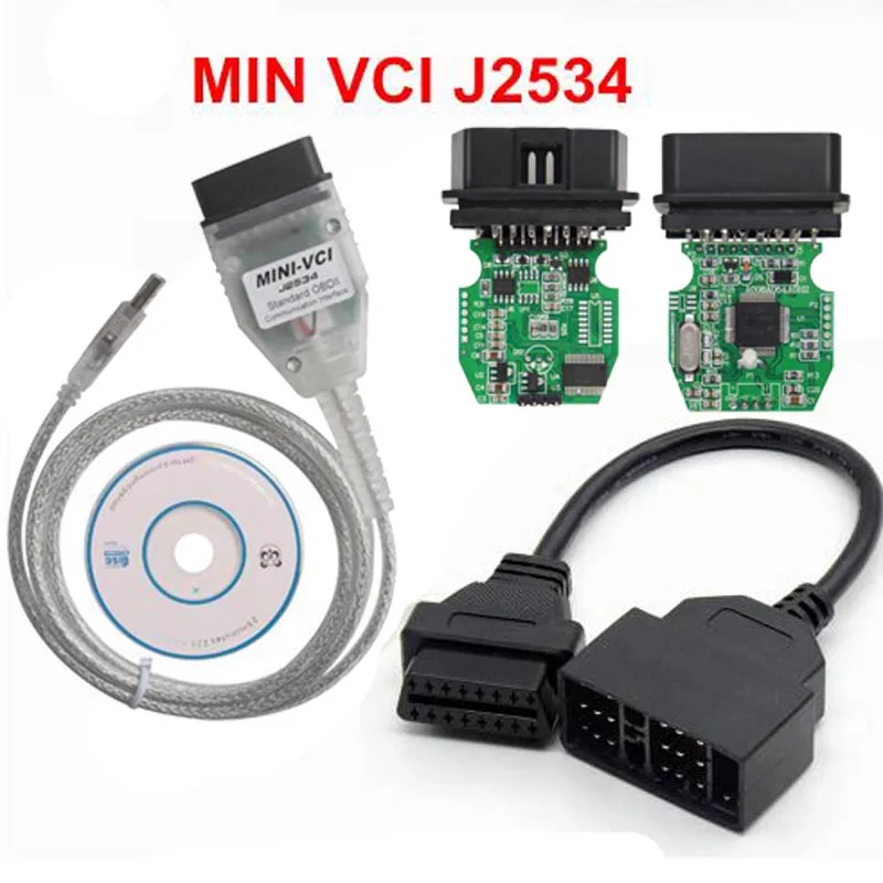 2022 новейший мини VCI V15.00.028 Тис vci J2534 Поддержка Techstream MINI FTDI FT232RL OBDII диагностический