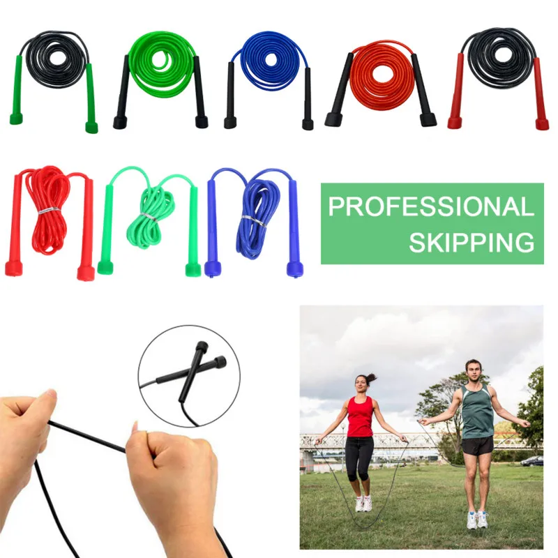 

Adjustable Jump Rope Speed Skipping Gym Aerobic Exercise Boxing Mens Pro Skipping Rope Portable Fitness Equipment