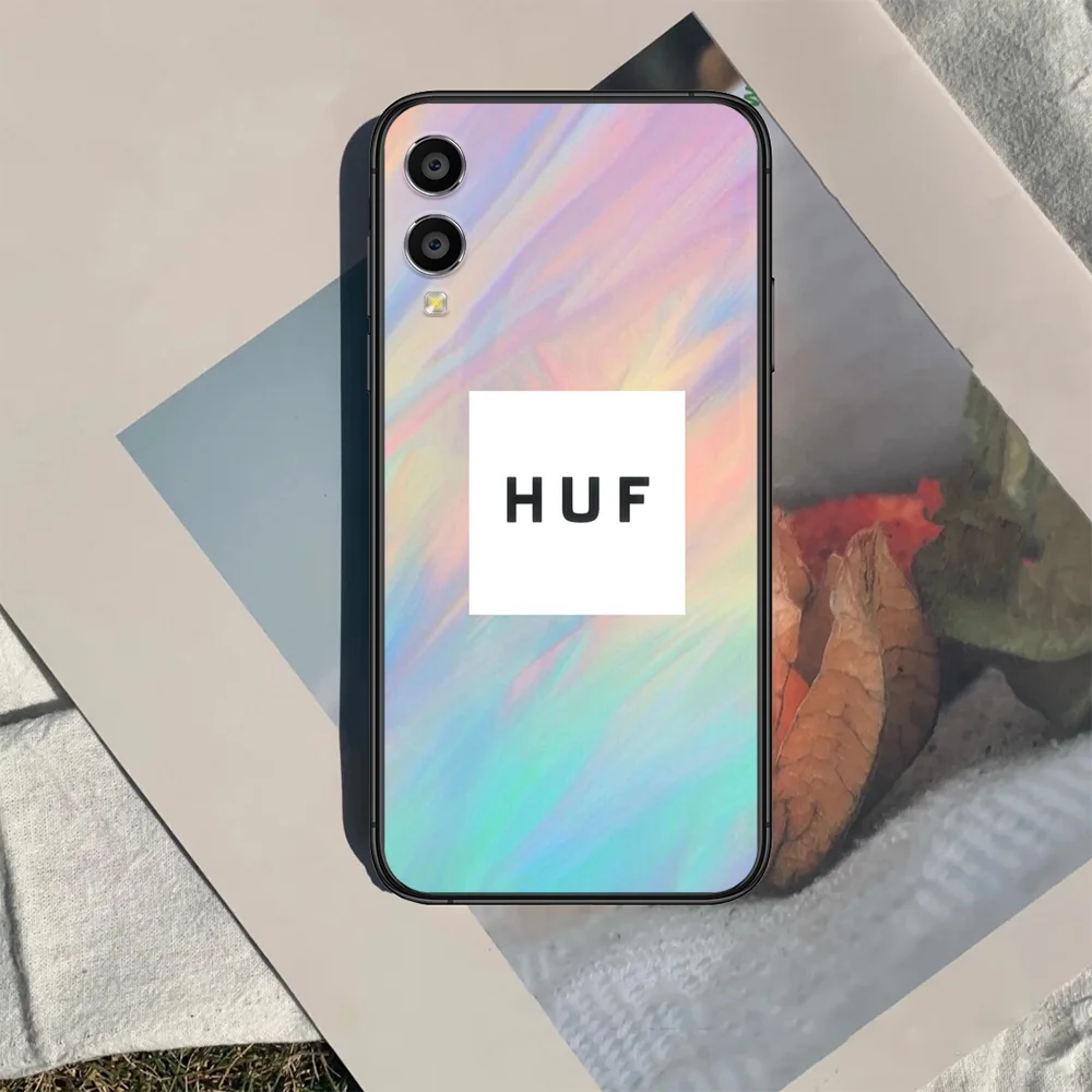 

Fashion Trend Brand HUF Phone Case Cover Hull For HUAWEI honor 7a 8 8s 8a 8x 9 9x 10 20 i Lite Pro black Shell Tpu Coque 3D