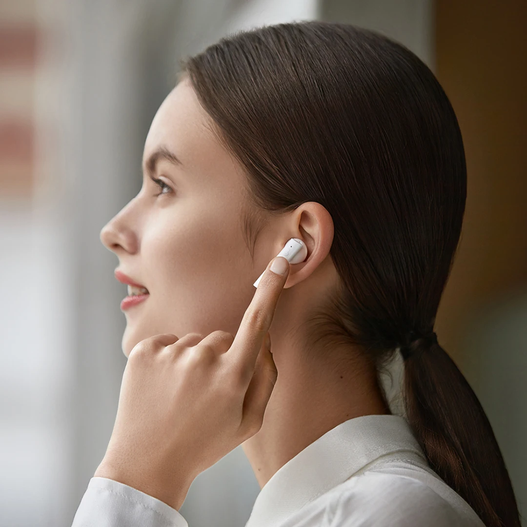 Haylou MoriPods True Wireless Bluetooth Earbuds Настоящие беспроводные наушники TWS 5.2 aptX AAC|Наушники и