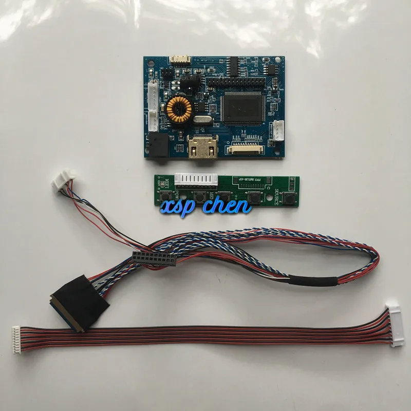 

HDMI LVDS controller board 40pin Lvds cable kit for LP101WH1-TLB2 LP101WH1-TLB4 1366x768 1ch 6-bit TFT LCD display audio support