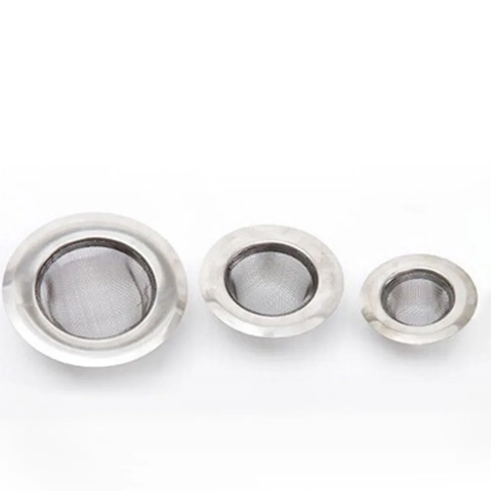 Кухонный тонкий фильтр для раковины из нержавеющей стали предотвращающий отвод