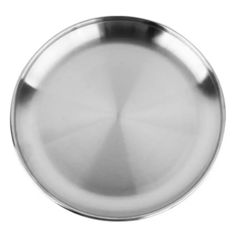 AISPORT столовая посуда из нержавеющей стали контейнер для еды держатель круглый