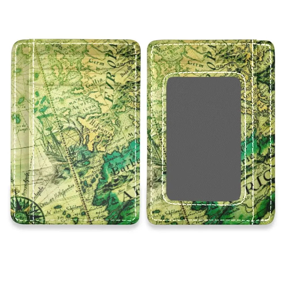 Роскошный держатель для карт из искусственной кожи тонкий чехол визиток и