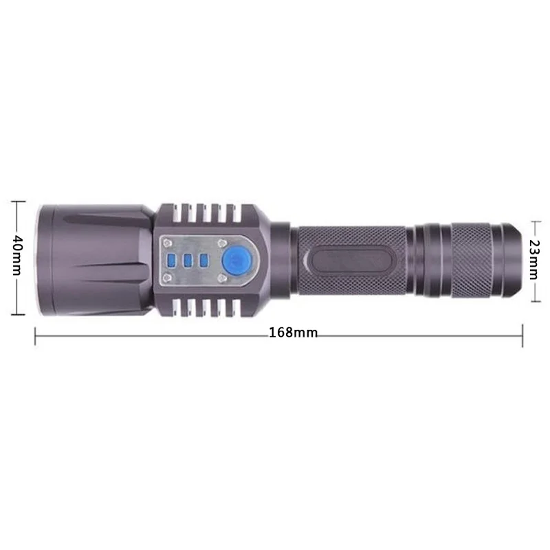 Умный светодиодный фонарик 3800LM XM-L2 T6 5 режимов зарядки USB | Лампы и освещение