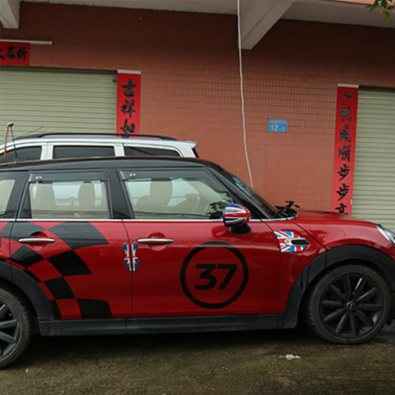 Рисунок из мультфильма Тачки животных декоративный стикер для BMW MINI Cooper F54 F55 F56 F60