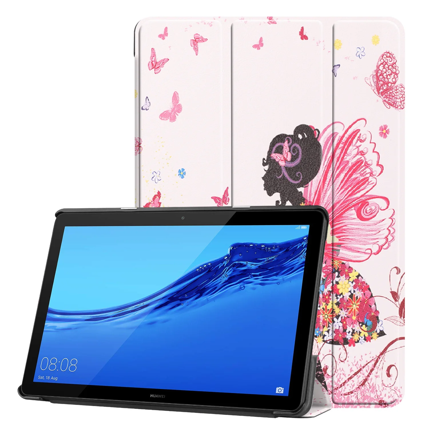 PU чехол для huawei MediaPad T5 AGS2-W09/L09/L03/W19 почтовый ящик 5 10 1 &quotПодставка планшета Mediapad
