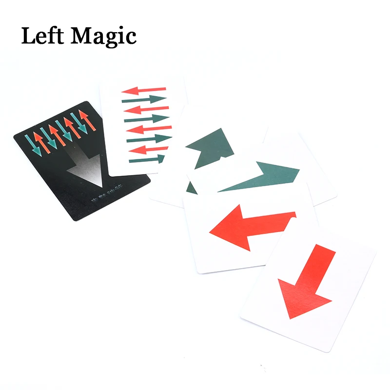 Удивительная карта стрел набор волшебные трюки стрела изменение крупным планом