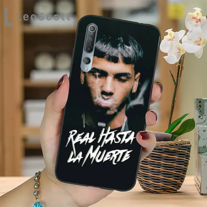 

Rapper Anuel AA Real Hasta La Muerte Phone Case For Xiaomi Redmi 7 8 9t a3Pro 9se k20 mi8 max3 lite 9 note 9s 10 pro