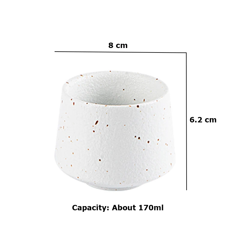 Керамическая чашка для чая ручной работы 170 мл скандинавский чайный стакан воды