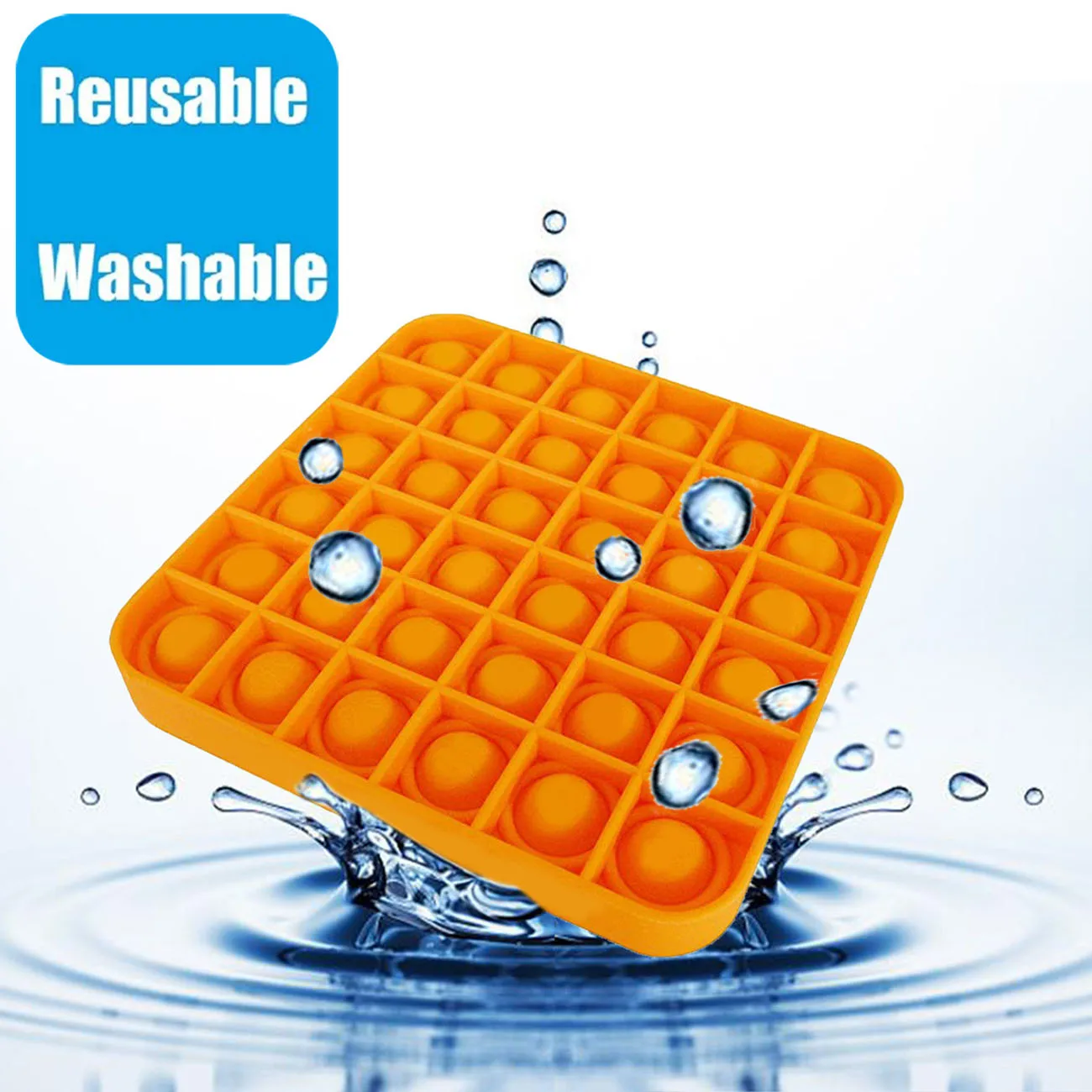 

Push Pop Bubble Sensory Toy Autism Needs Squishy Stress Reliever Toys Adult Kid Funny Anti-Stress Fidget Reliever Stress