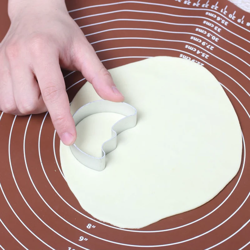 Large Size Silicone Baking Mat Scale Pad Non-Stick Fondant Pastry Cake Board Rolling Dough Tools Bakeware Liners | Дом и сад