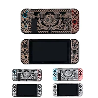 skin protective case for monster hunter rise nintendo switch ns console joy con protection back housing shell cover accessories