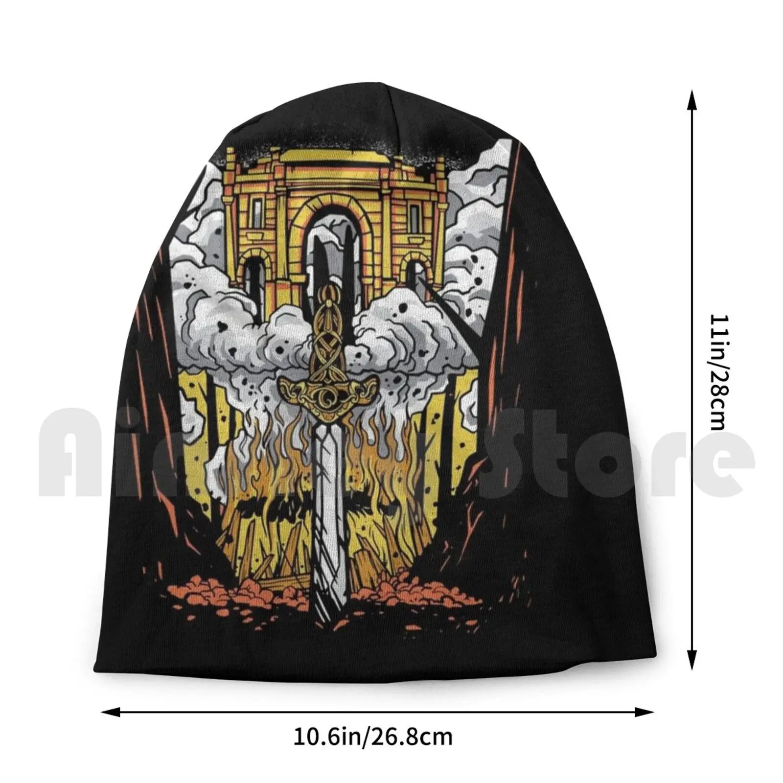 Погребальная шапочка викингов Кепка с принтом сделай сам скандинавский стиль