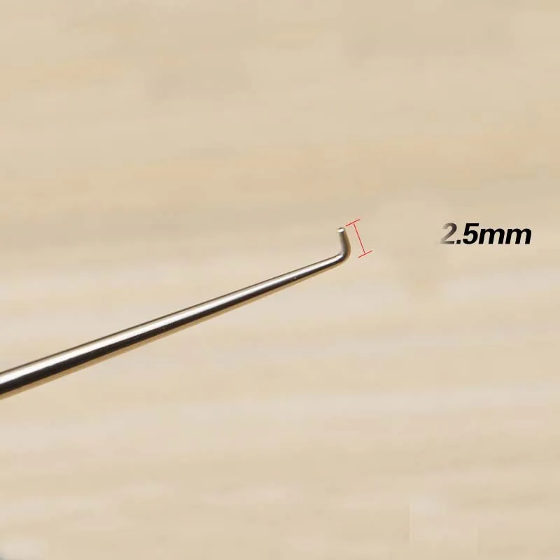 Крючок для ушей из нержавеющей стали крючок ушной рамы прямой инструмент