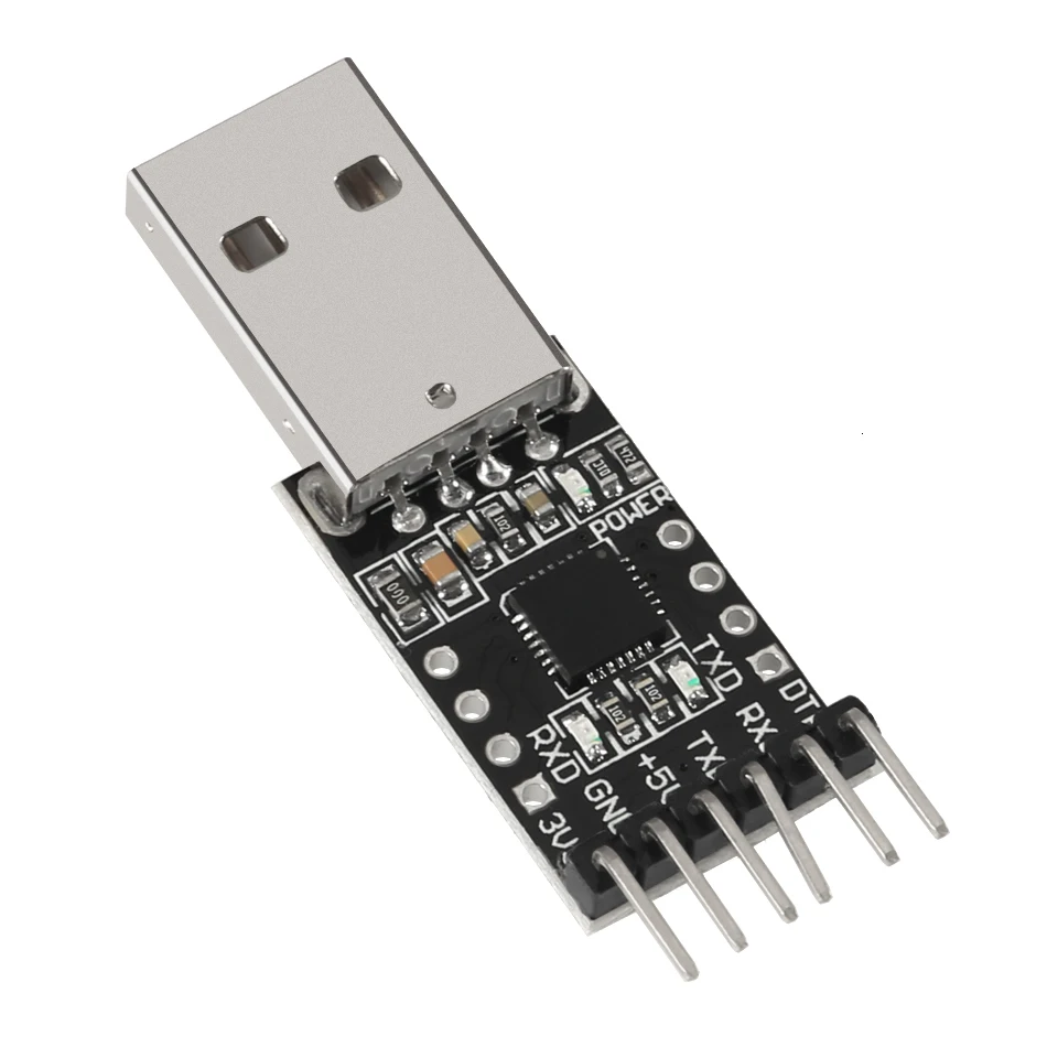 CP2102 USB 2 0 к TTL UART модуль 1 шт. 6-контактный последовательный преобразователь STC