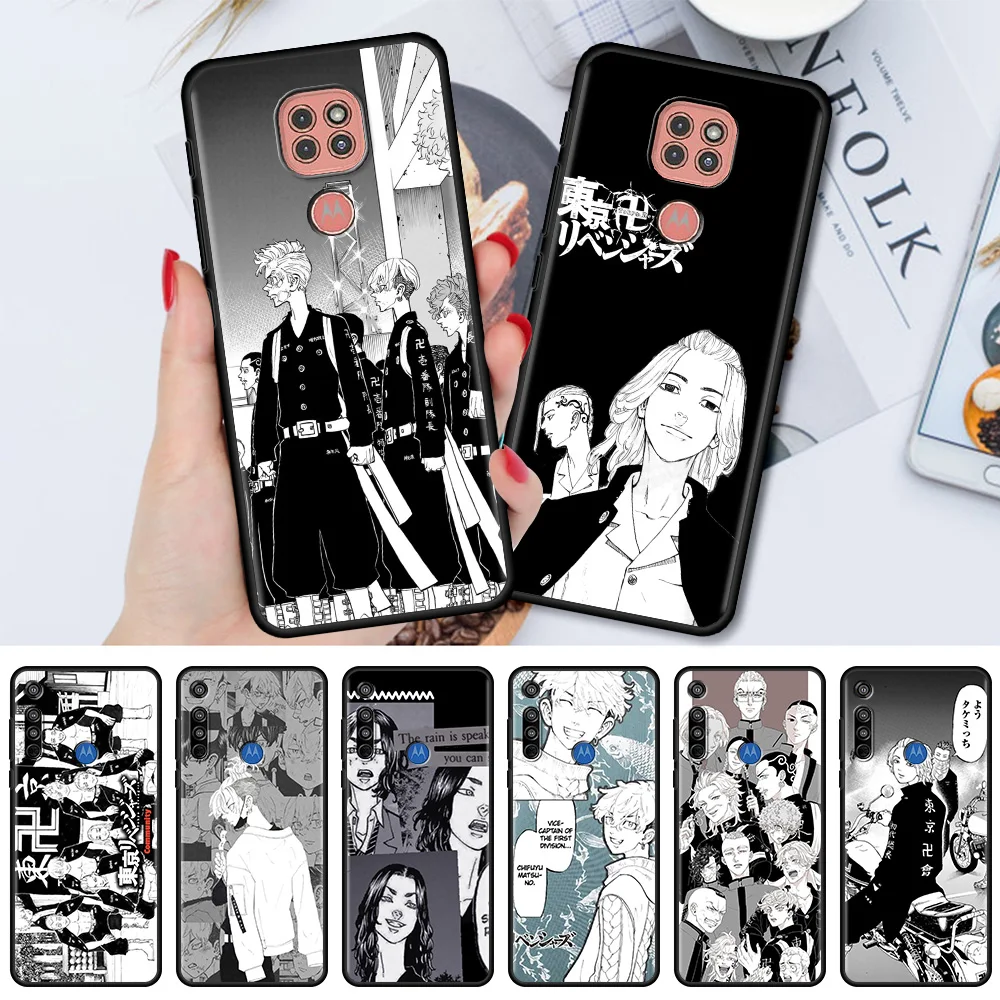 

Soft Phone Case for Motorola One Fusion G9 Play G30 G8 Power Lite E6s Edge Plus Silicone Funda Cover Tokyo Revengers