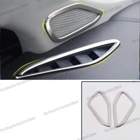lsrtw2017 stainless steel car front window post sound frame trims for mg mg6 2017 2018 2019 2020 audio accessories auto