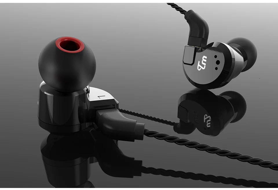 AK TRN V80 2BA+ 2DD Гибридный Металлический наушник в ухо IEM HIFI DJ монитор для бега спортивные наушники ушные наушники гарнитура наушники Im2/IM1 X6