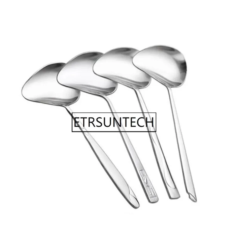 

50pcs Stainless Steel Soup Sauce Spoon Small Soup Ladle Serving Spoon Creative Soup Porridge Sauce Spoon Delicate Cutlery