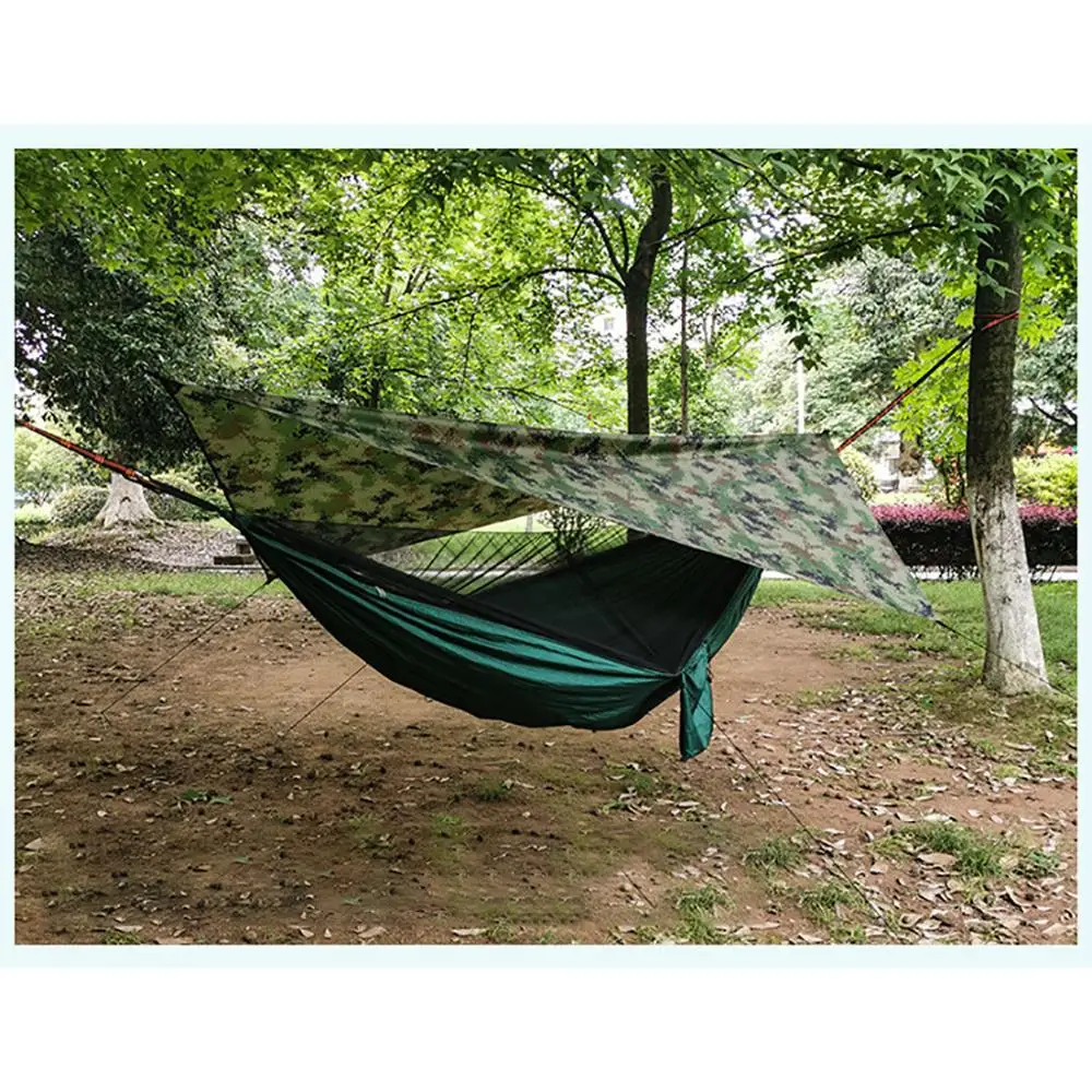 

2 People Portable Outdoor Mosquito Net Outdoor Tree Tent-Hammock Set Removable Anti Mosquito Net for Camping Hiking