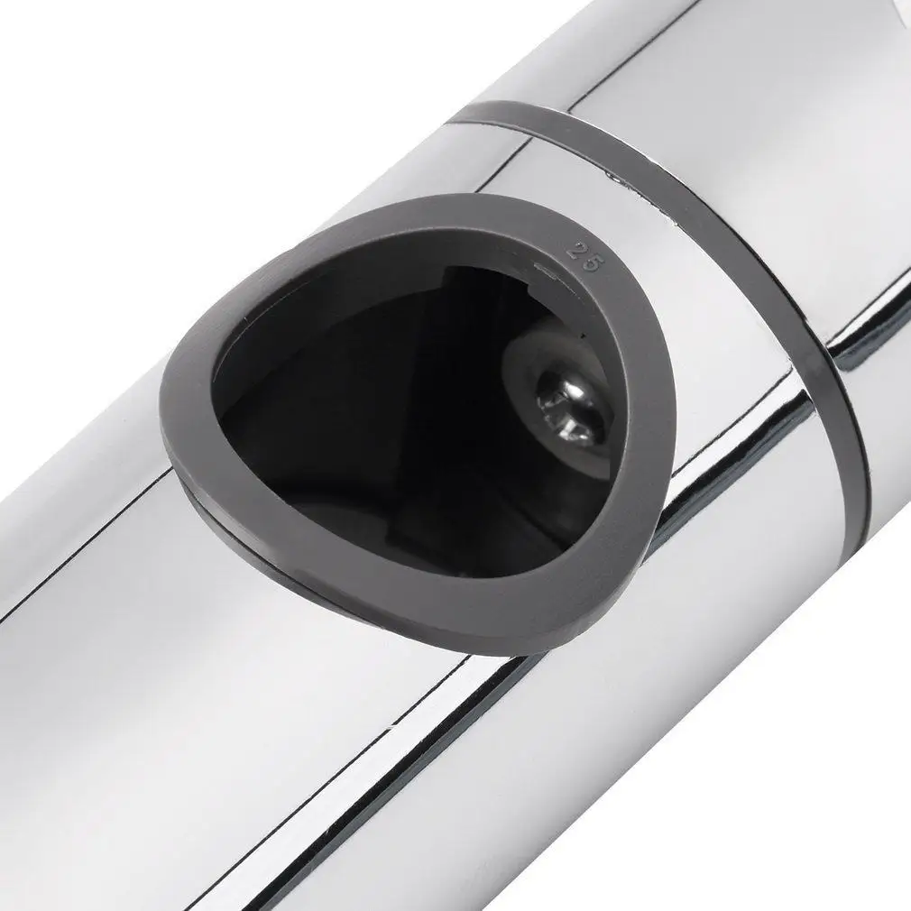 Замена 25 мм ABS Хромированная Душевая рейка головной ползунок держатель