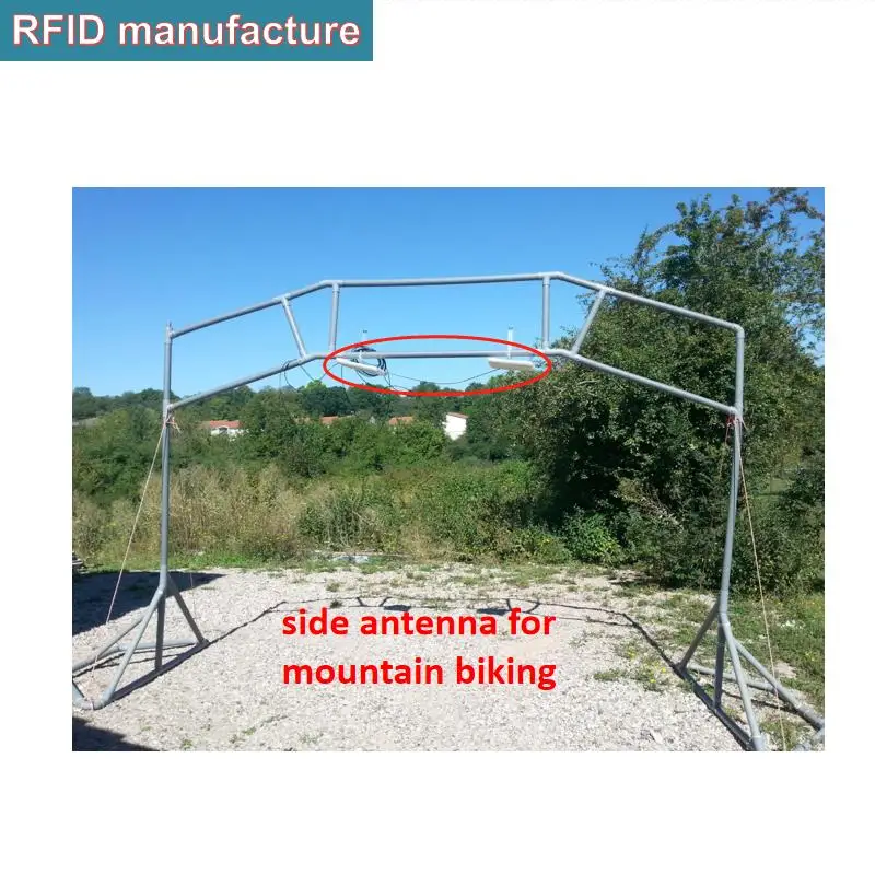 

UHF RFID antenna 12dbi high gain linear ip67 waterproof outdoor antenna rfid long range in marathon race /inventory tracking