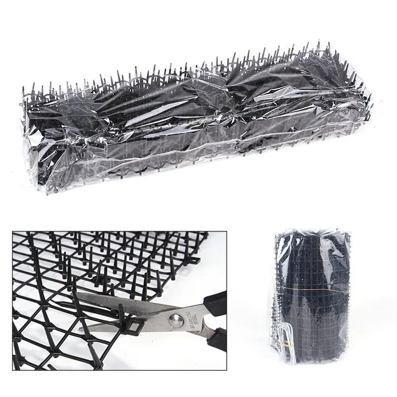 Balcony Anti-cat Net Gardening Mat Flower Drive Cat Plastic Pet Thorn Pad Animals Accessories | Дом и сад
