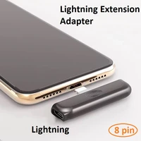 lightning extension adapter t tip for iphone 12 11 pro maxxs xripad airipad minimobile game controllerdatacharging video