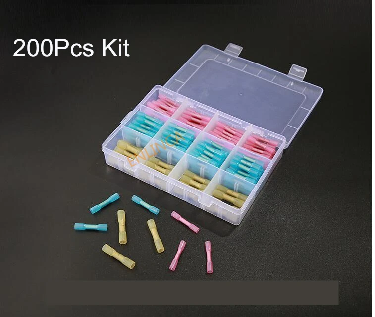 Шотландский замок 40 200 шт. соединительная Клеммная колодка термоусадочная