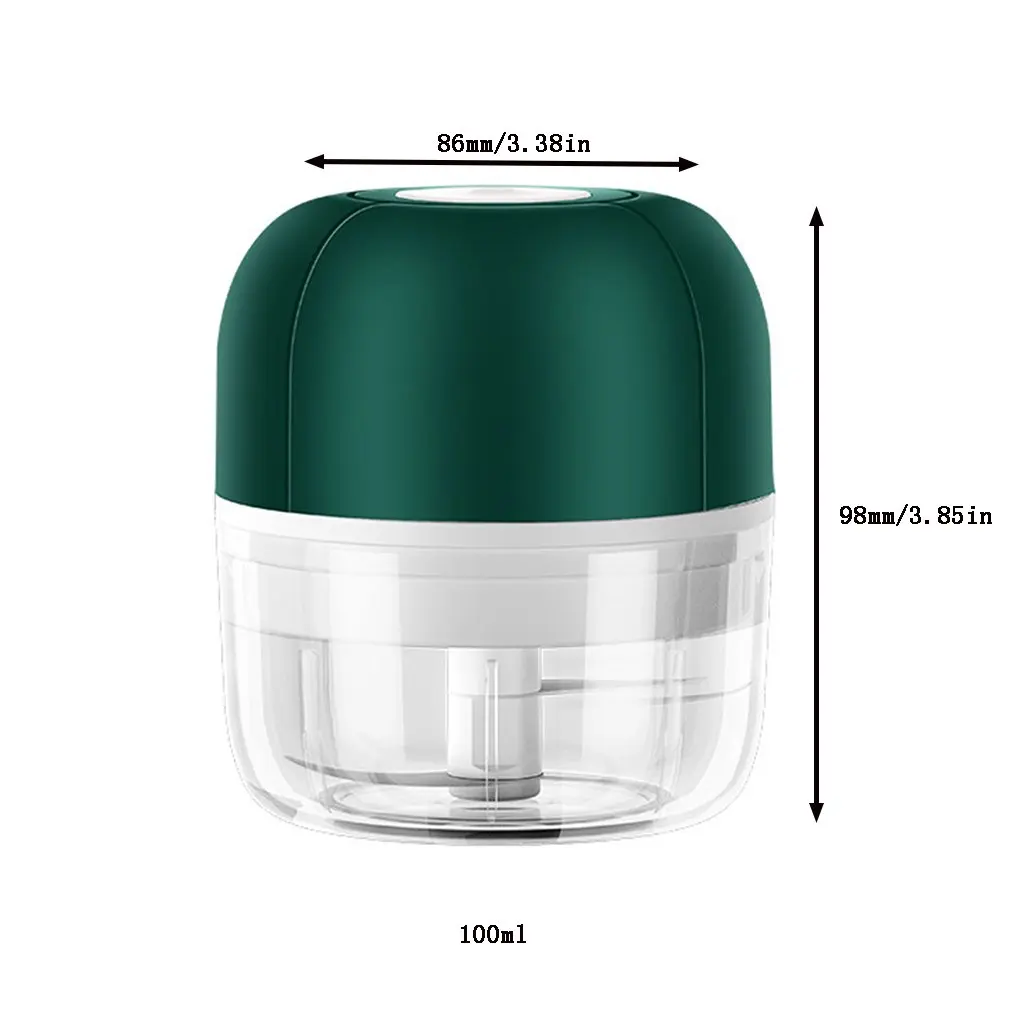 

Electric Mini Food Garlic Vegetable Chopper Garlic Press Masher Machine Crusher Kitchen Chopper Meat Grinder Tools