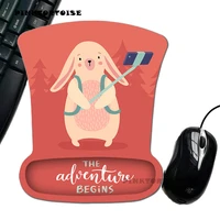 pinktortoise carton mousepad creative fashion flying pig silicone mousepad wrist rest support mice mouse pad playmat