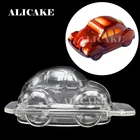 3D форма для шоколада, игрушечный автомобиль для шоколада, поликарбонат, для торта, формы для украшения, инструменты для выпечки кондитерских изделий, форма для выпечки