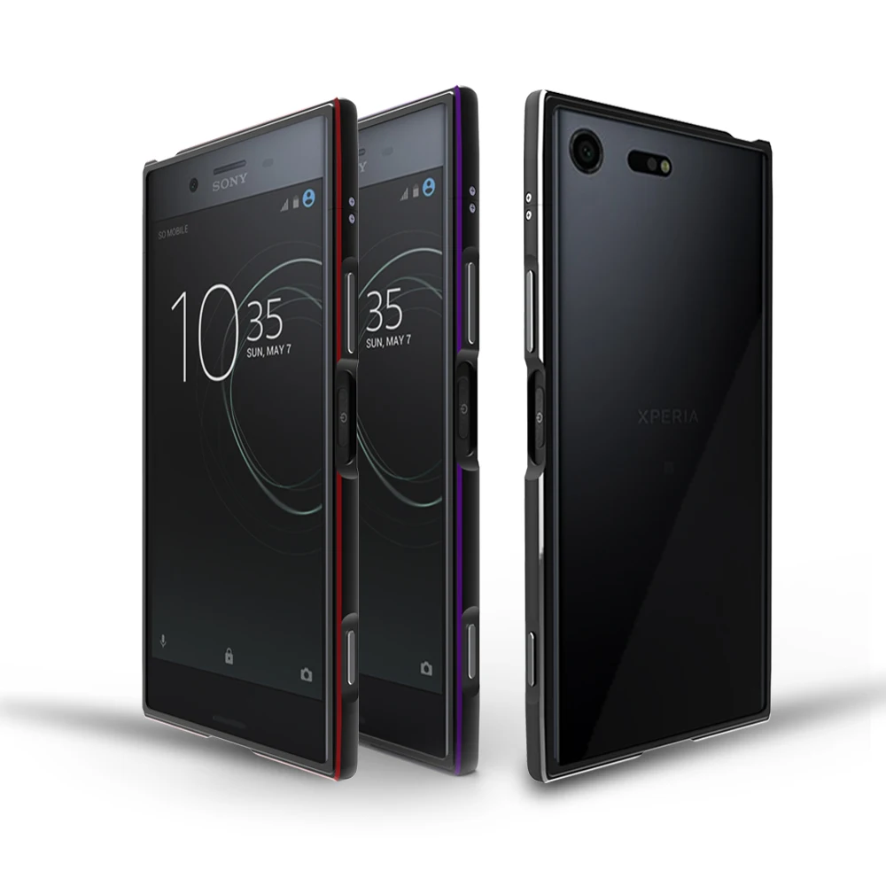 Металлический чехол для Sony Xperia XA1 plus бампер из алюминиевого сплава рамка 5 capa G3412
