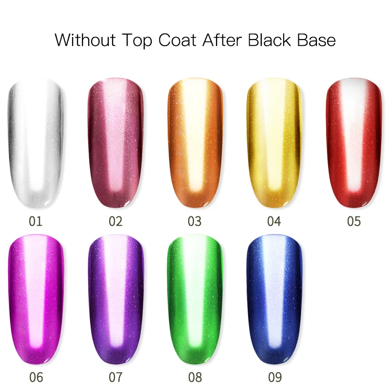 ROSALIND зеркальная пудра для дизайна ногтей пигмент Блестки маникюра УФ Хромовая