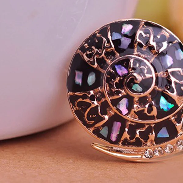 Модная брошь в виде морской морды змеи рождественские подарки аксессуары для