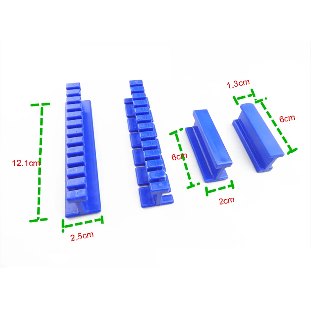 

6Pcs Metal Nylon Car Body Paintless Dent Repair Removal Puller Bridge Tool Kit
