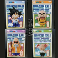 bandai dragon ball figure childhood kuririn master roshi goku model toy action figure collection anime dolls for fans gift