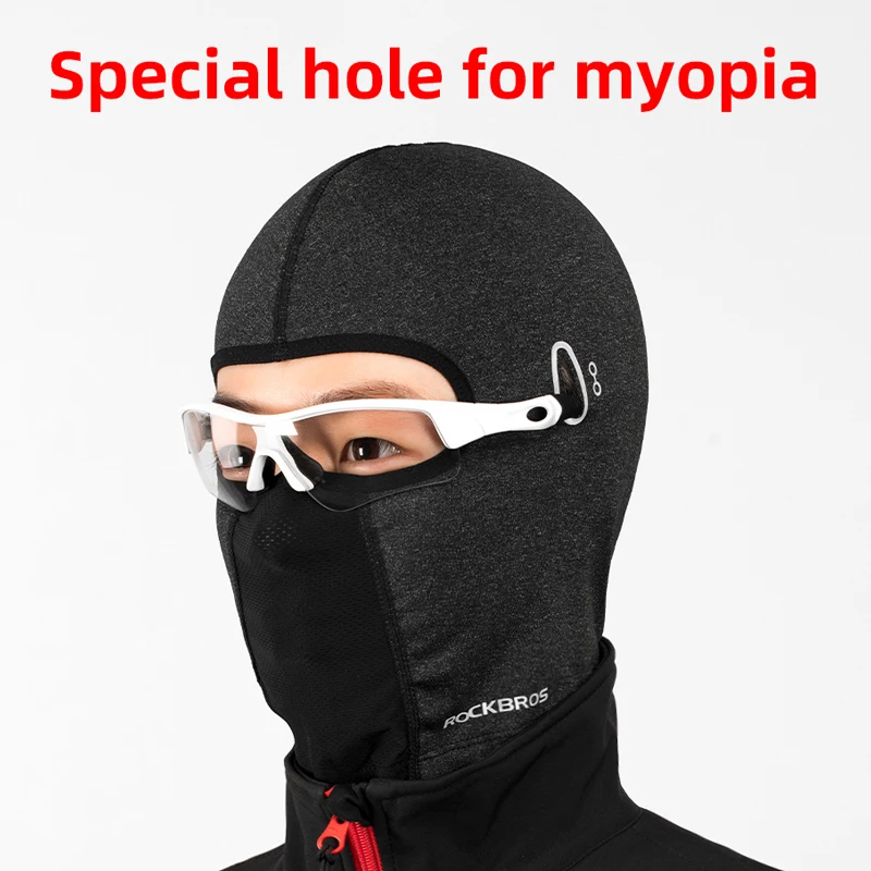 ROCKBROS Bicycle Face Mask Warm Mouth Brethable Road MTB Cycling Fleece Elastic Men Women Running Hiking Bike Windproof Hat | Спорт и