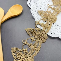 gold thread lace dress sewing accessories clavicle chain diy ribbon handicraft lace