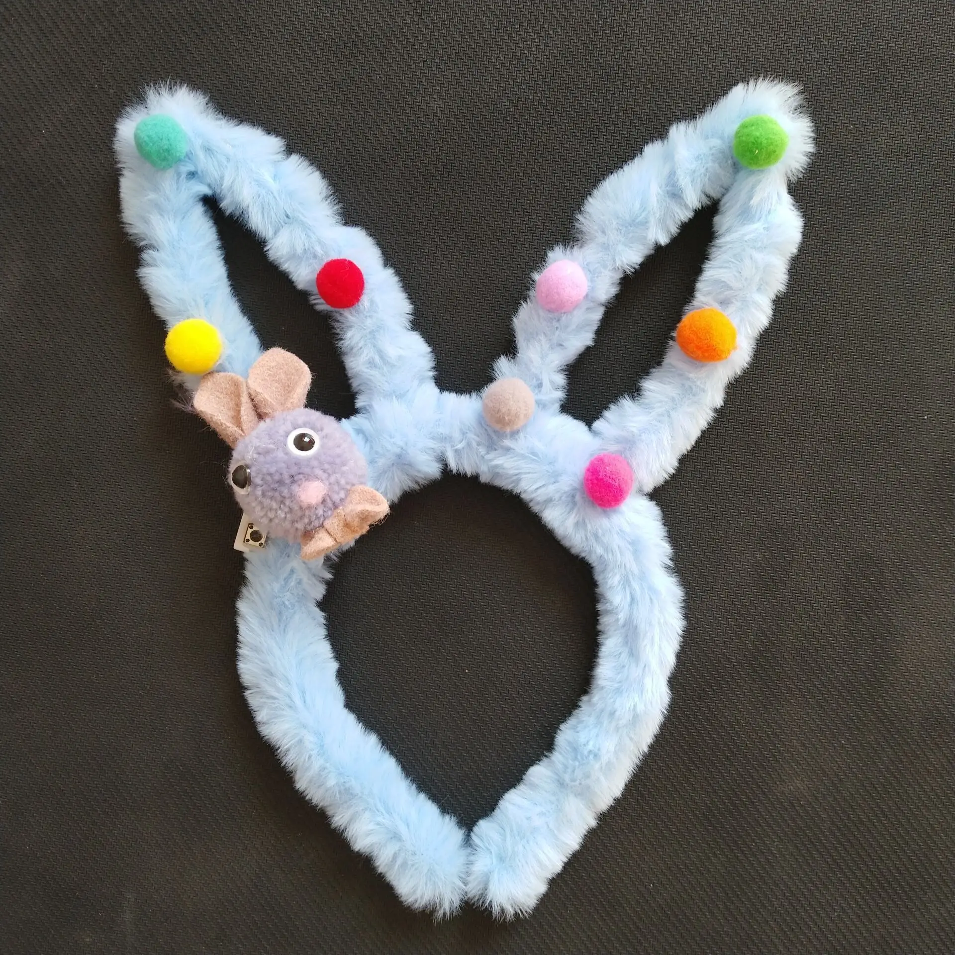 

Easter LED Furry Rabbit Bunny Ear Glowing Hairband Headband Headdress For Celebration Festival Carnival Party Hair Hoop