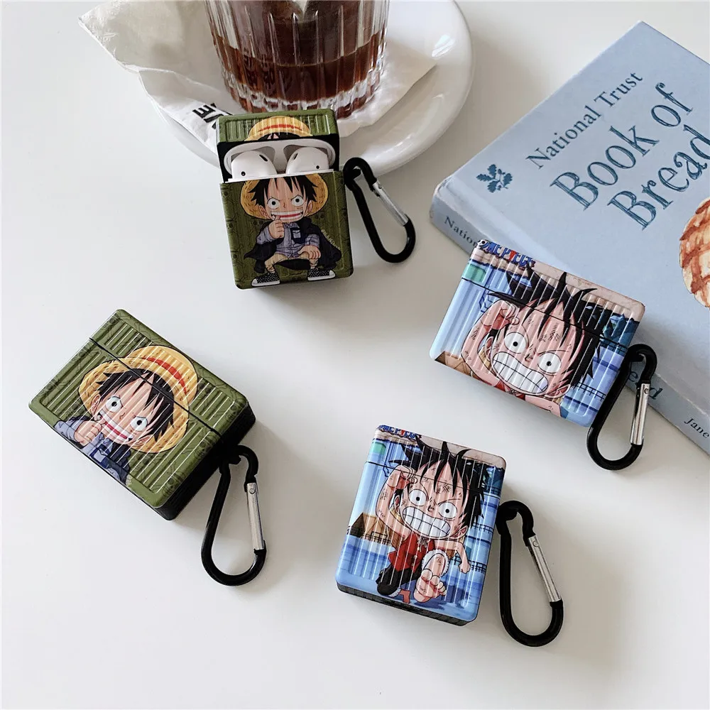 Одна деталь с принтом &quotМанки Д. Luffy чехол для наушников в багажнике Airpods 3 pro 1 2