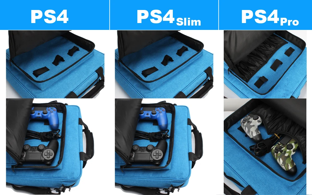 Для PS4/PS4 Pro Slim Game Sytem сумка оригинального размера для консоли playstation 4 защитная сумка через плечо Сумка холщовый чехол