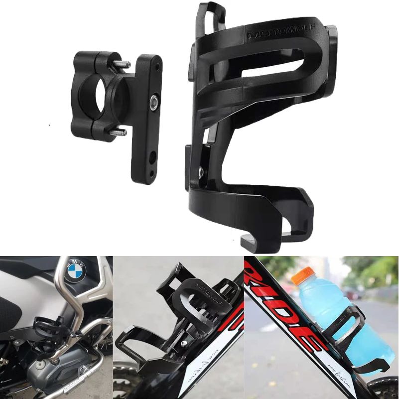

Motorbike Accessories Crash Bar Water Bottle Motorcycle Bike Guard Drinking Cup Bracket Holder For BMW R1200GS F800GS
