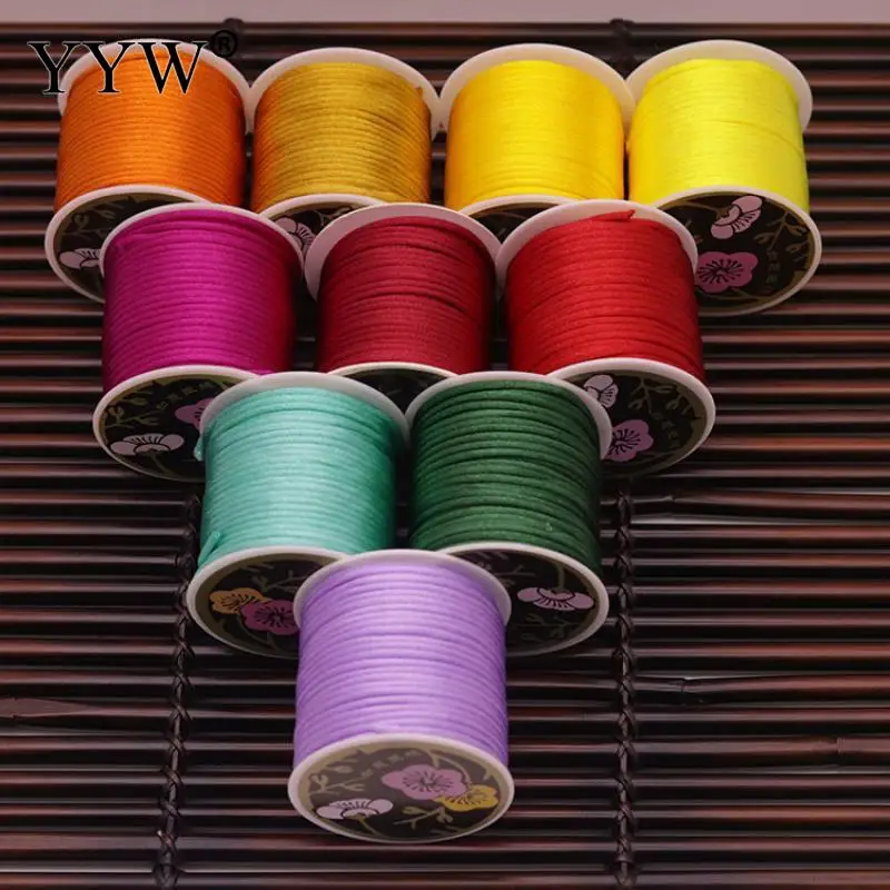

Fashion High Quality Nylon Cord 30m/Spool Polyamide Cord Hardwearing Sewing Rope String For Diy Jewelry Making Accessories