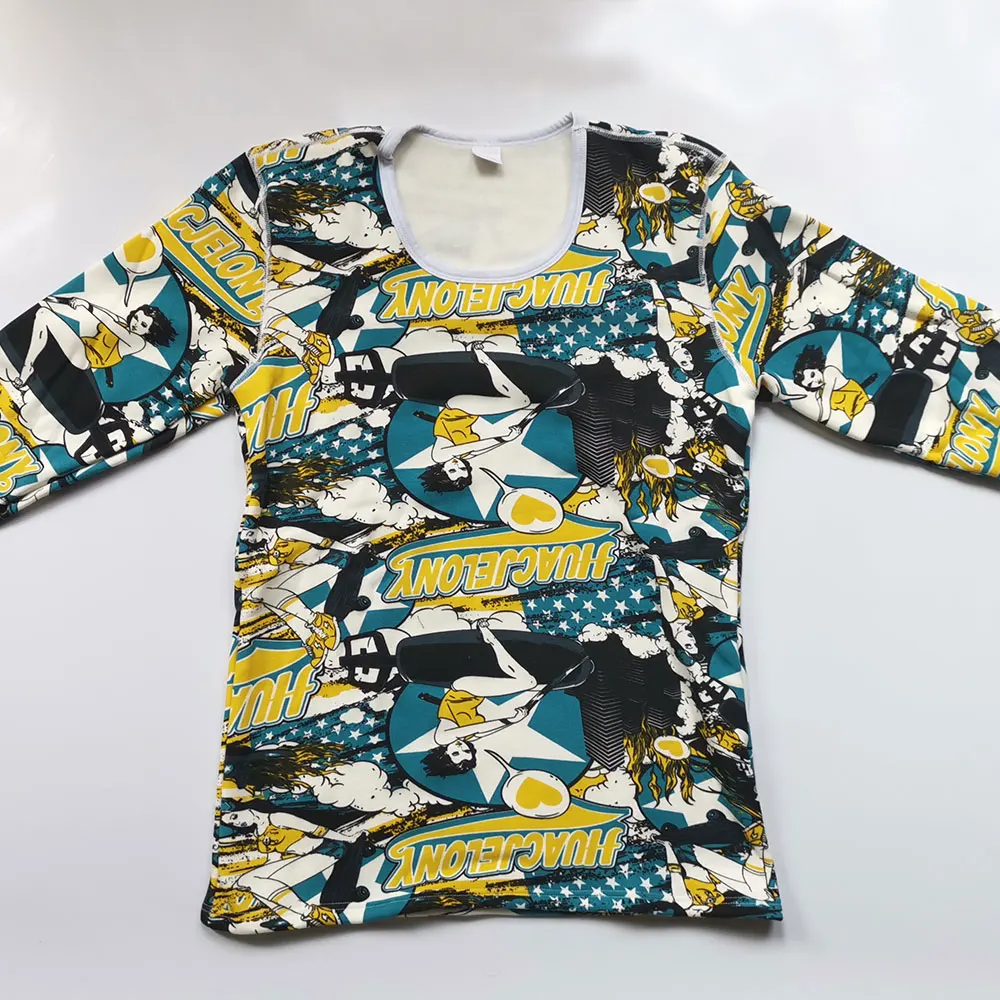 Термобелье мужское с принтом из комиксов зимнее 2020 | Мужская одежда