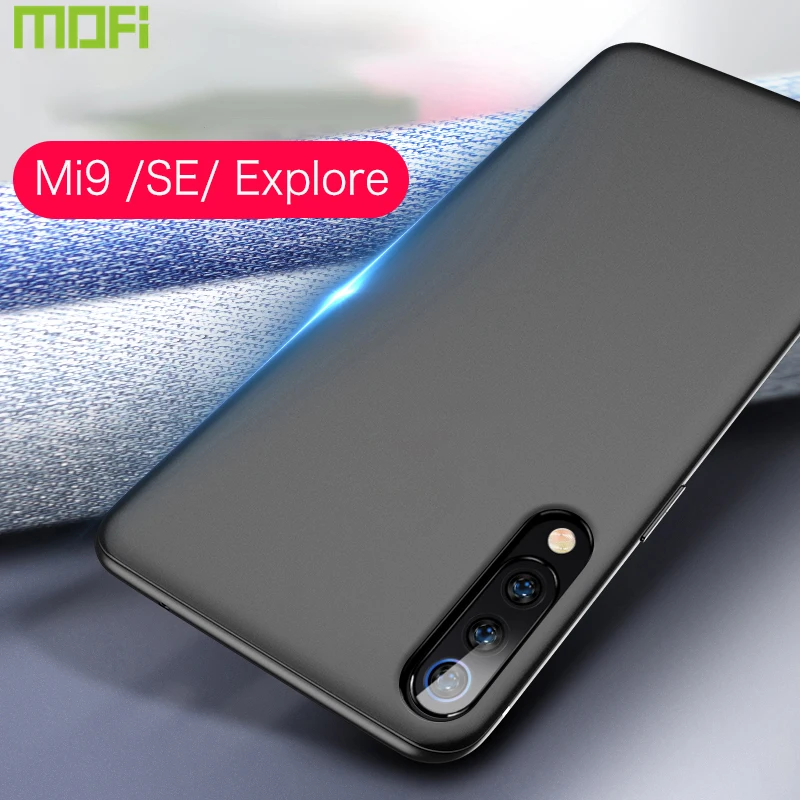 Для Xiaomi mi 9 чехол Mofi для Xiaomi mi 9 Se чехол для ПК Жесткий Тонкий задний Чехол mi 9 Explore ore чехол Soild Pure для Xiao mi 9 Explore ore чехол
