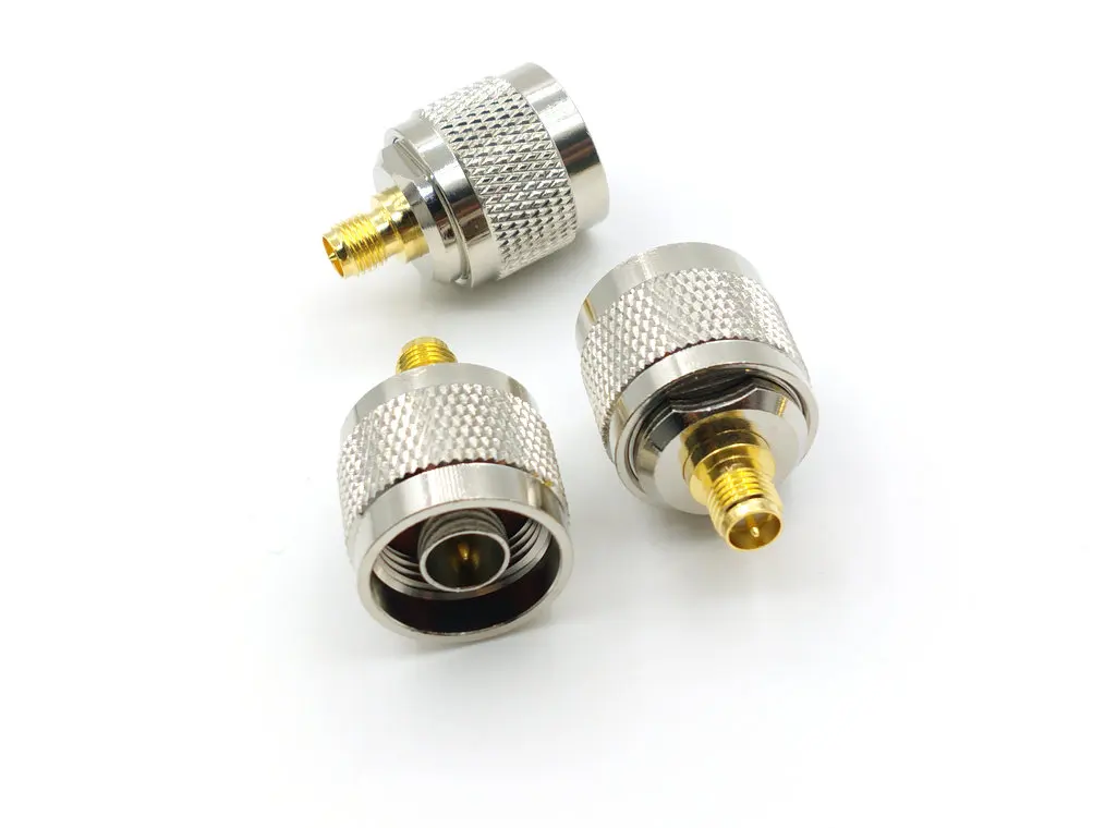 20 шт N Тип штепсельной вилки RF коаксиальный адаптер для RP SMA Гнездовой