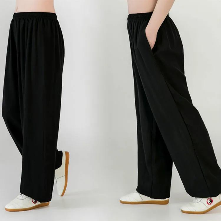 Кунг фу Тай Чи Брюки для девочек ушу Боевые искусства брюки Вин Чун одежда